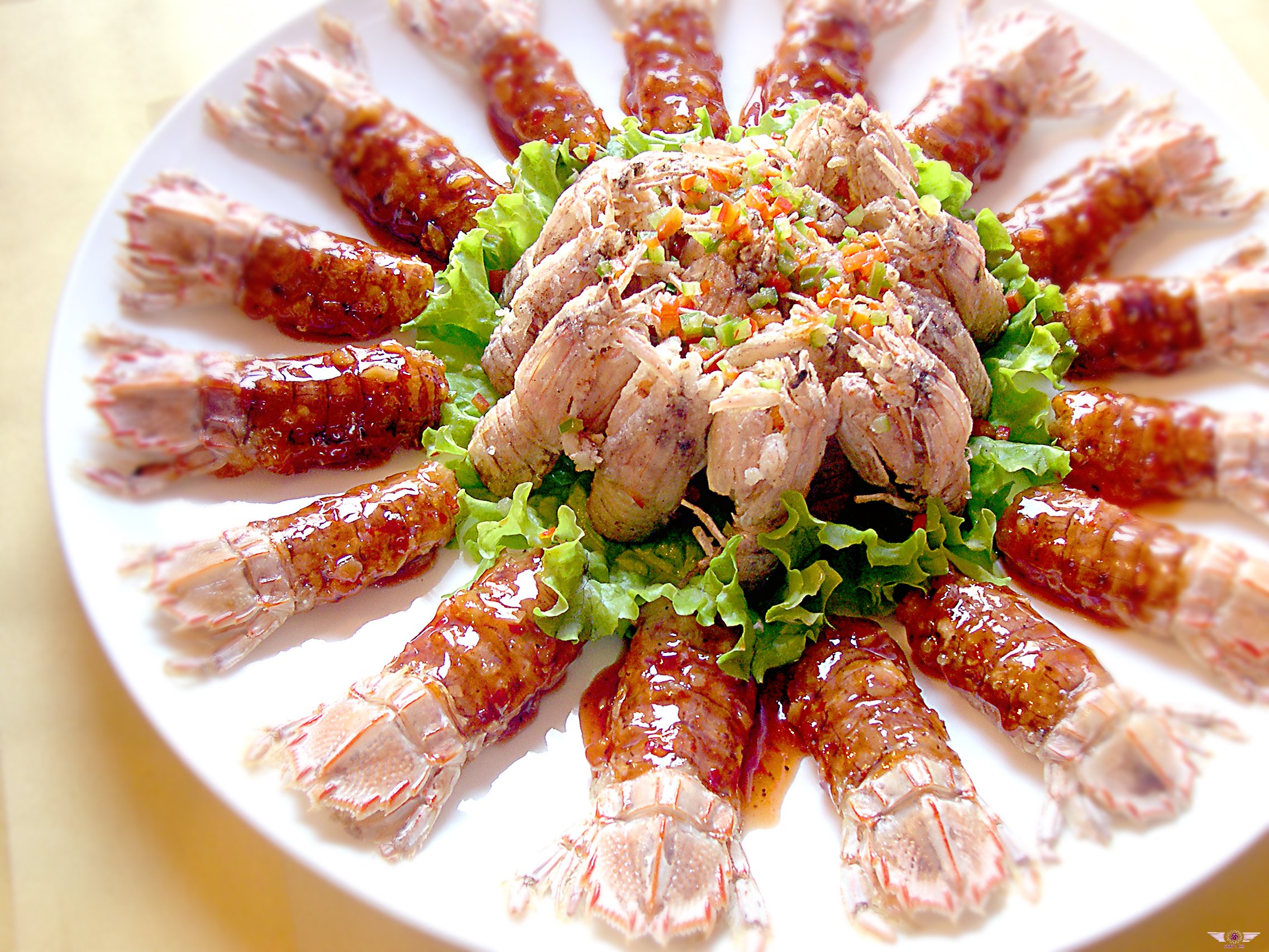 马来西亚-沙巴美食—琵琶虾